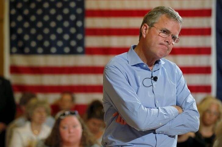 Jeb Bush says he will not vote for Trump
