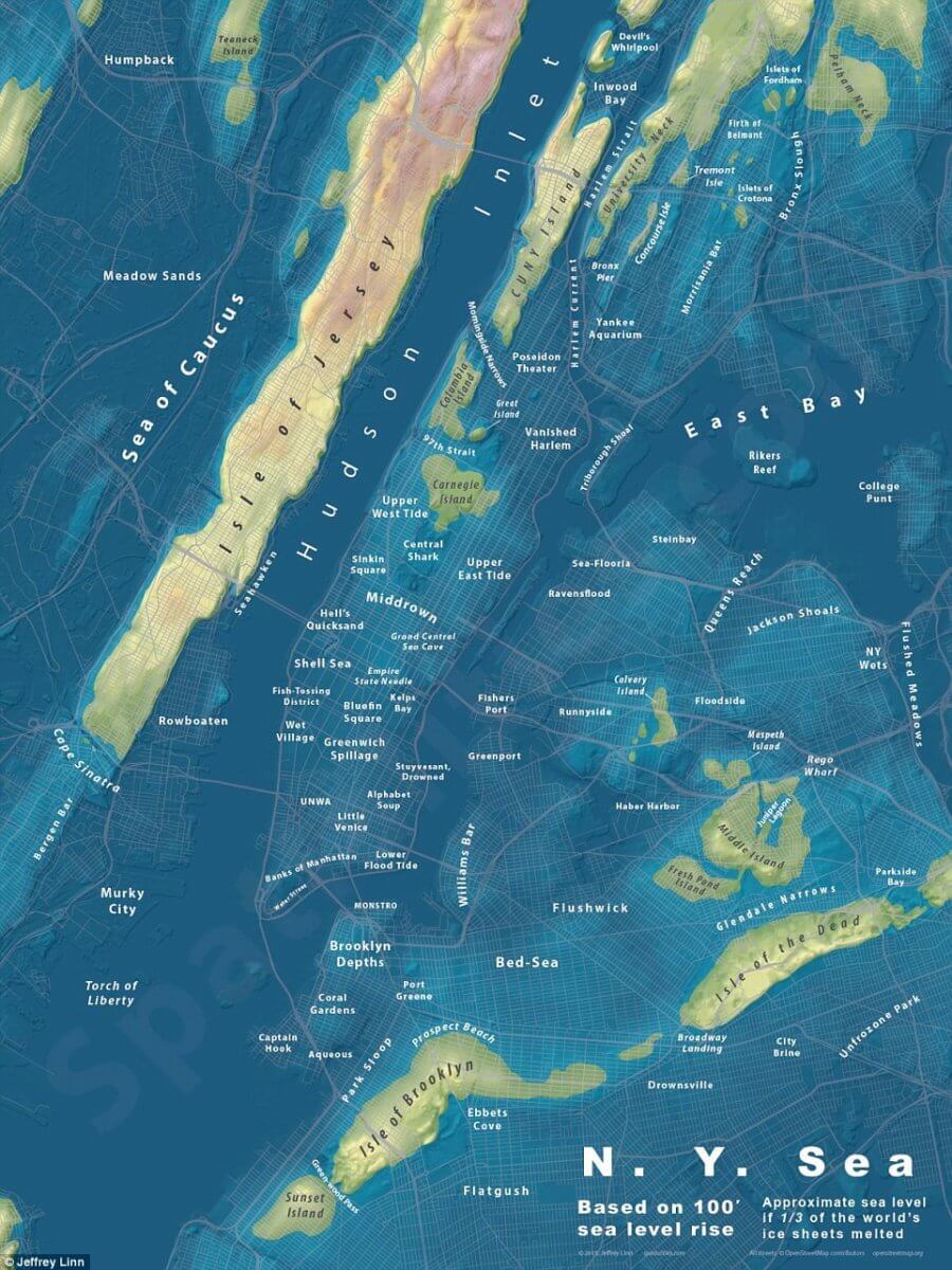 MAP: Which NYC neighborhoods will be underwater in the future? Probably all