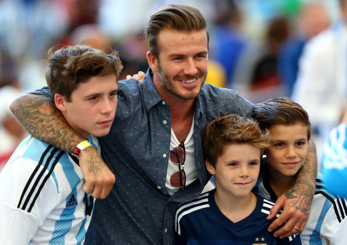David Beckham powerless against the whims of his teens