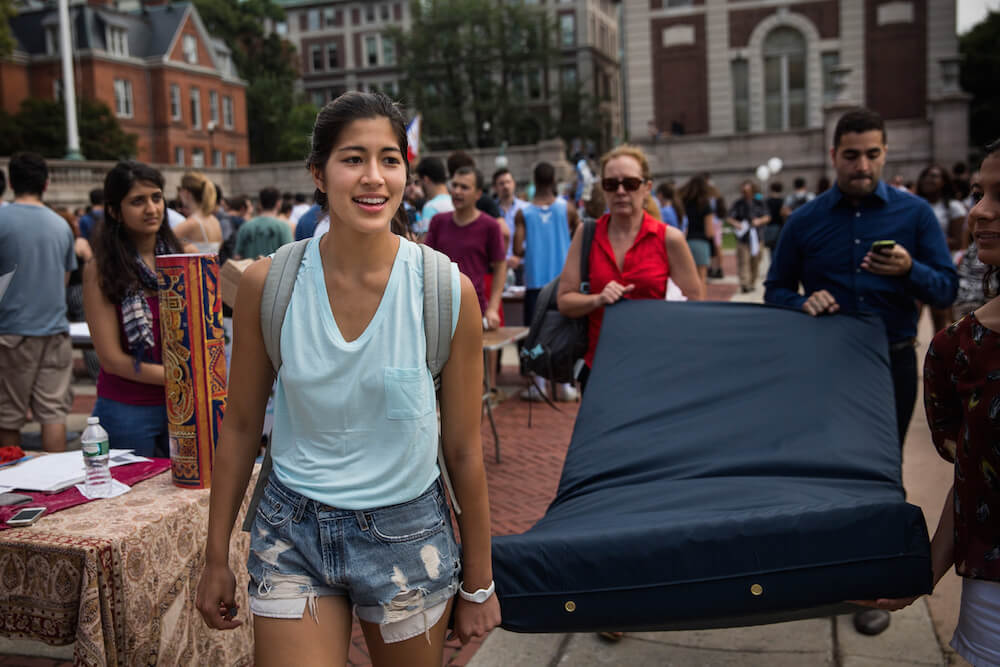 Columbia student accused of rape by mattress-toting girl sues university
