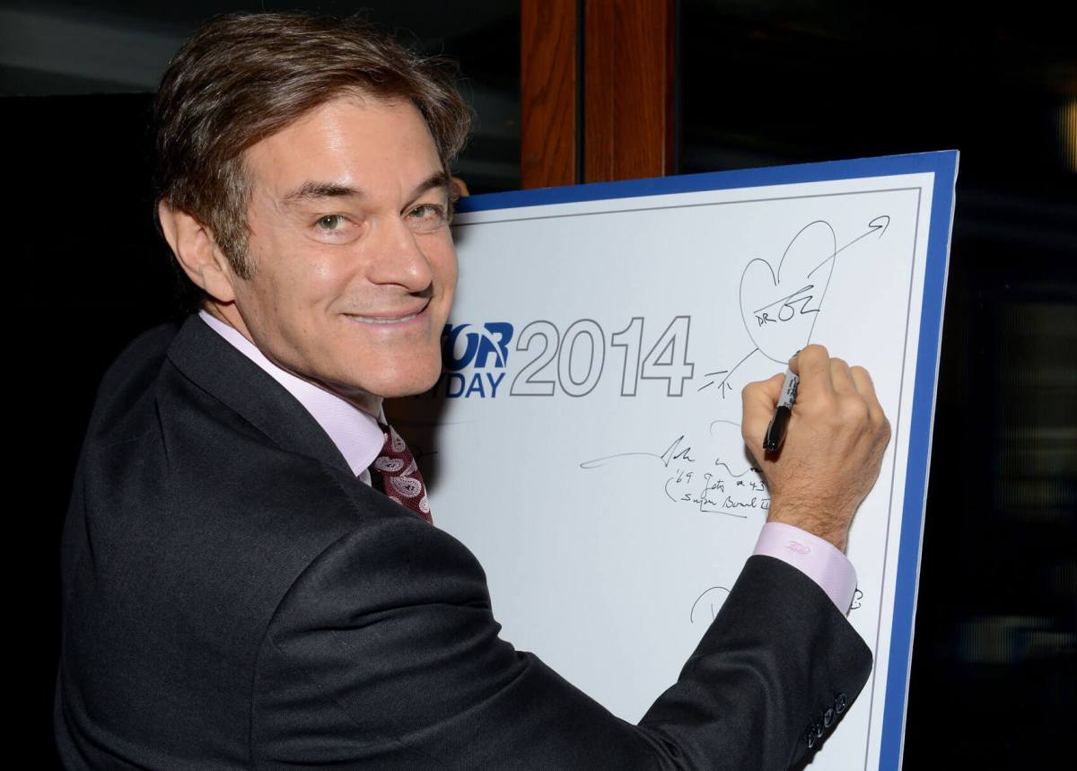 Dr. Oz: ‘Most people are living their lives at less than 50%’