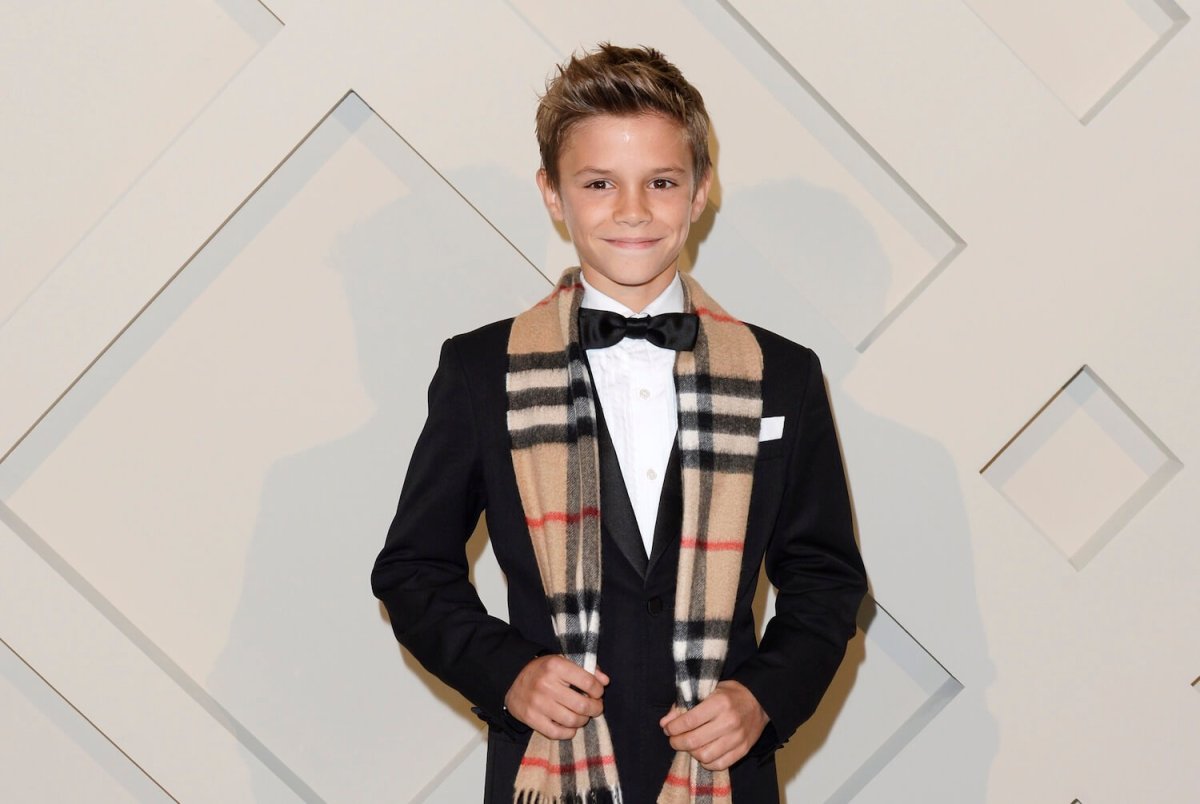 David Beckham not as well-dressed as his 12-year-old son