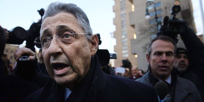 Former Assembly Speaker Shelly Silver indicted by federal grand jury
