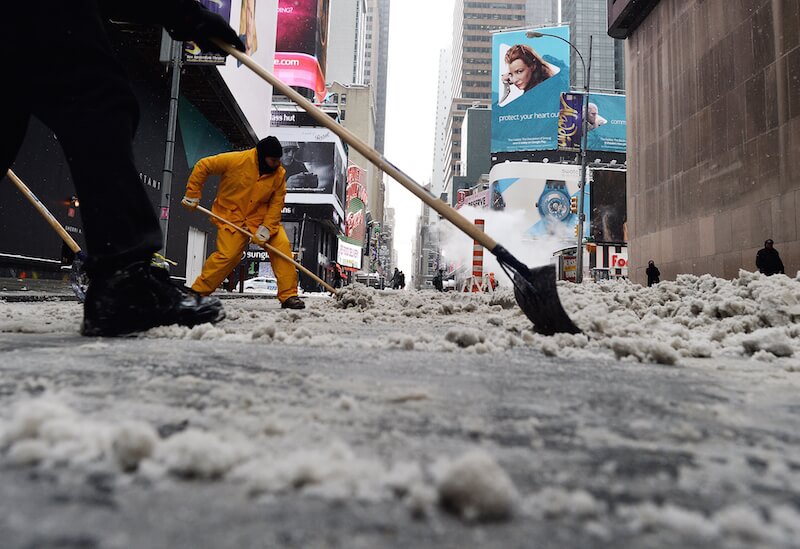 Snow cleanup costs NYC average of $1.8m per inch: Report
