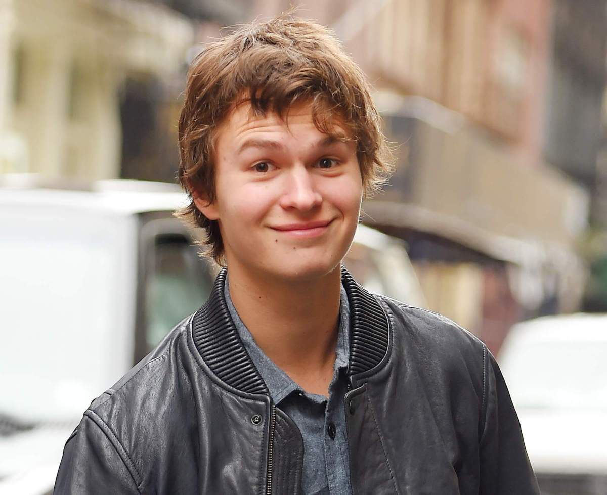 Ansel Elgort keeps the over-share train going