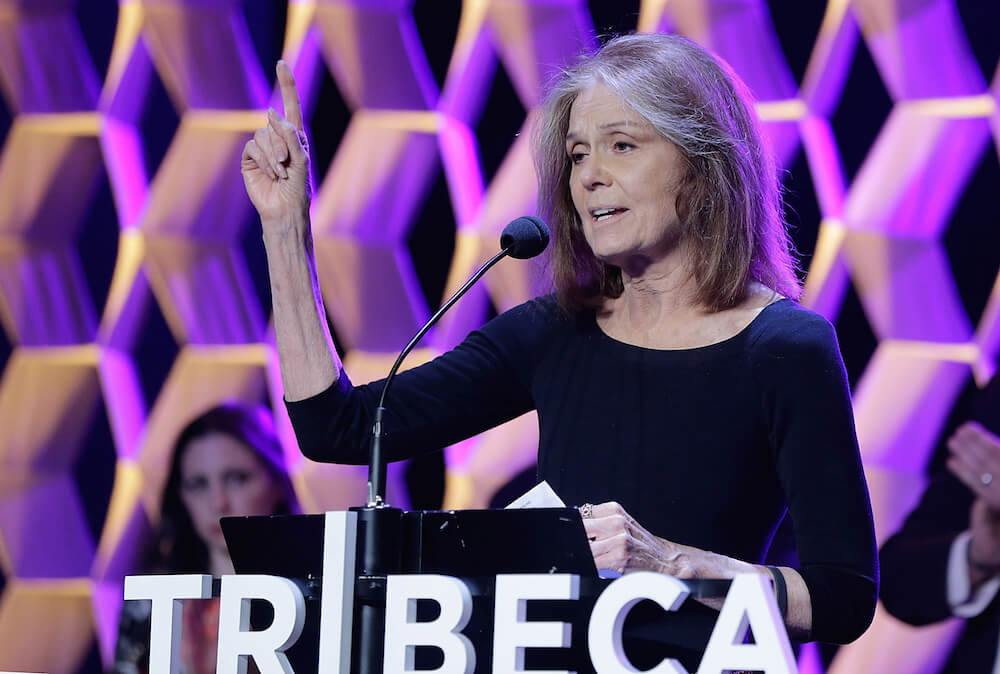 Gloria Steinem joins feminists on daring North Korea peace march