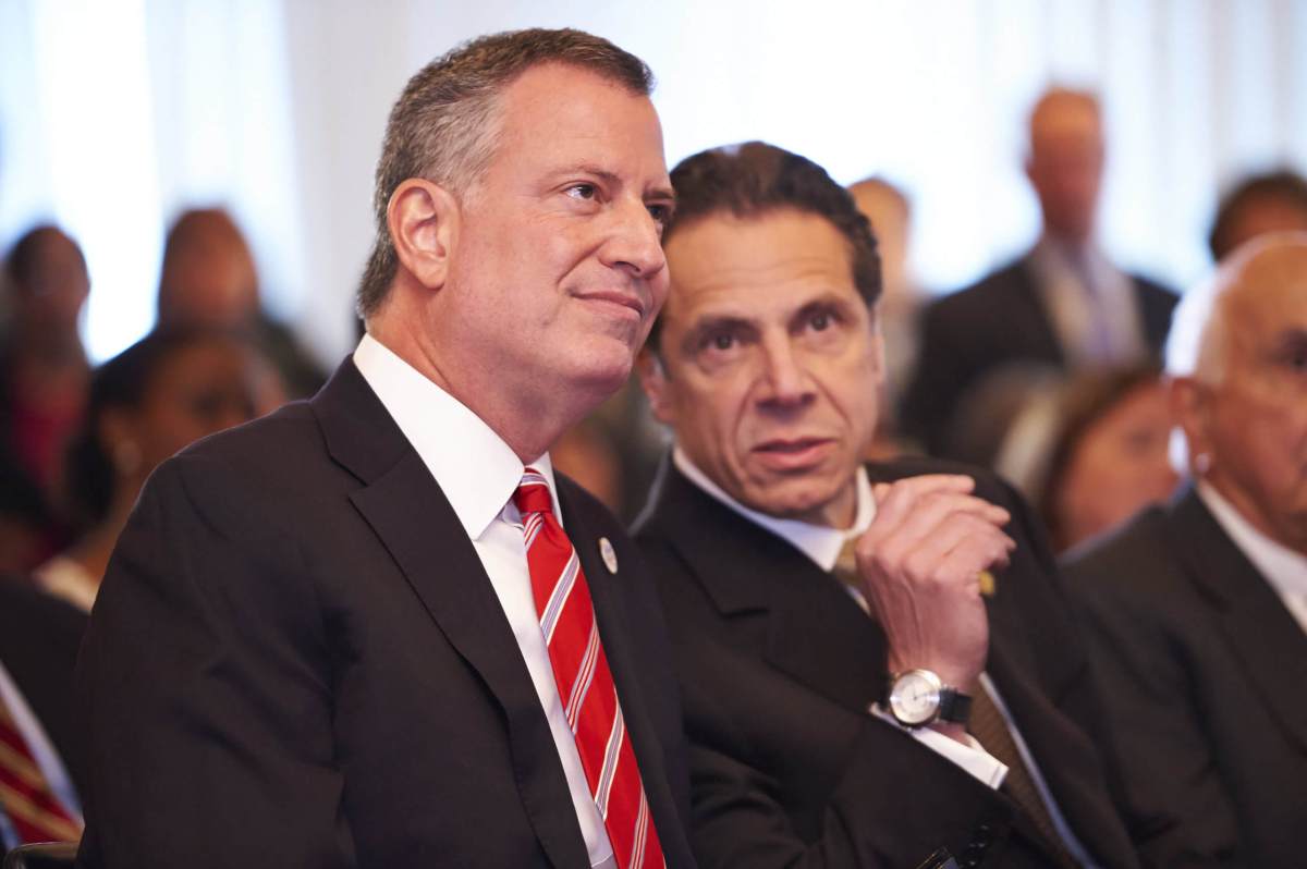 De Blasio: Cuomo’s commitment to MTA does not address critical needs