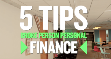 DAILY VIDEO: Financial tips for broke people
