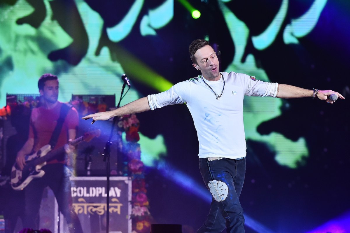 Chris Martin just plain skips a day of eating each week