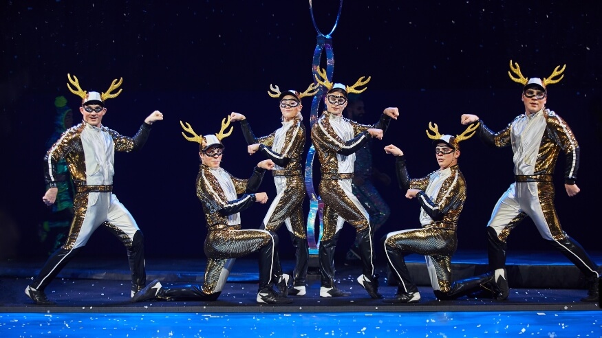 Cirque du Soleil brings new holiday show to Hulu Theater