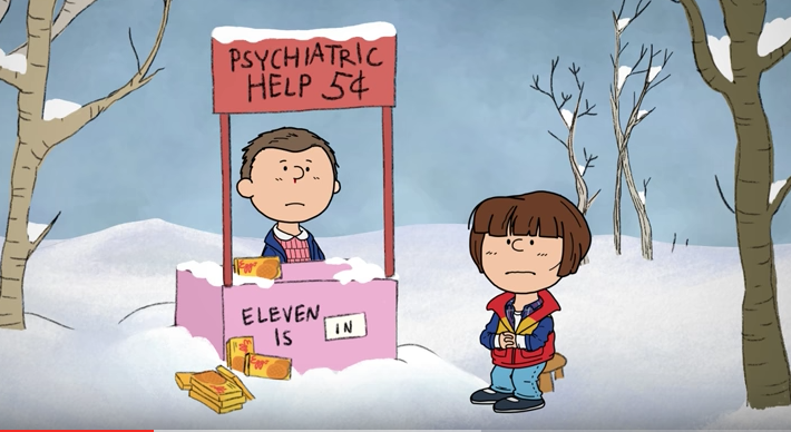 VIDEO: ‘Stranger Things’ plus ‘A Charlie Brown Christmas’ video might