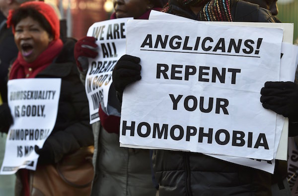 Anglicans slap US Episcopal Church with sanctions for being LGBT-friendly