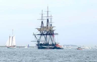 Lone gunner: USS Constitution the last in the fleet to sink enemy ship turns