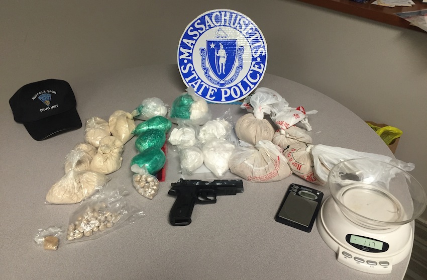 Suspects arrested with gun, five pounds of heroin: DA