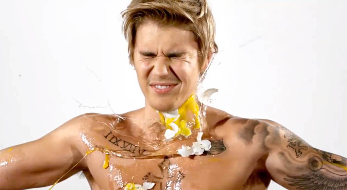 VIDEO: Beiber Roast promos start with a good old-fashioned egging