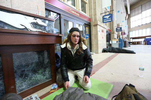 Young, homeless Bostonian opens up about snowstorm survival