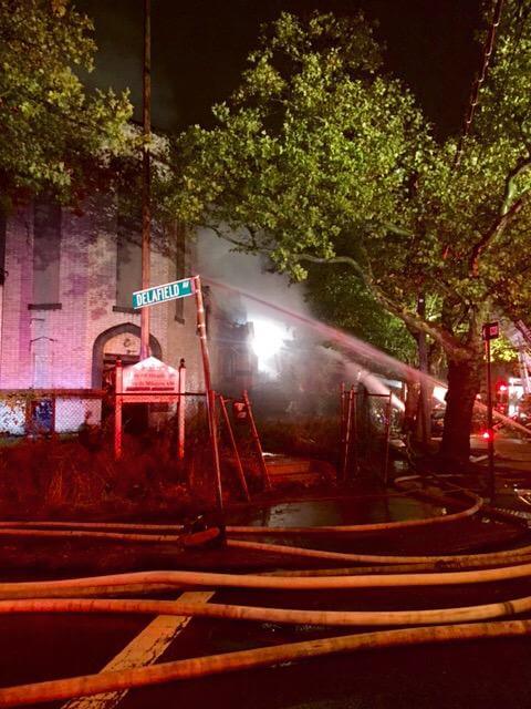 More than 130 firefighters put out blaze at Staten Island church