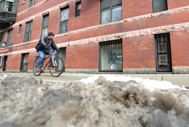 Boston winter biking ‘a hellish nightmare’