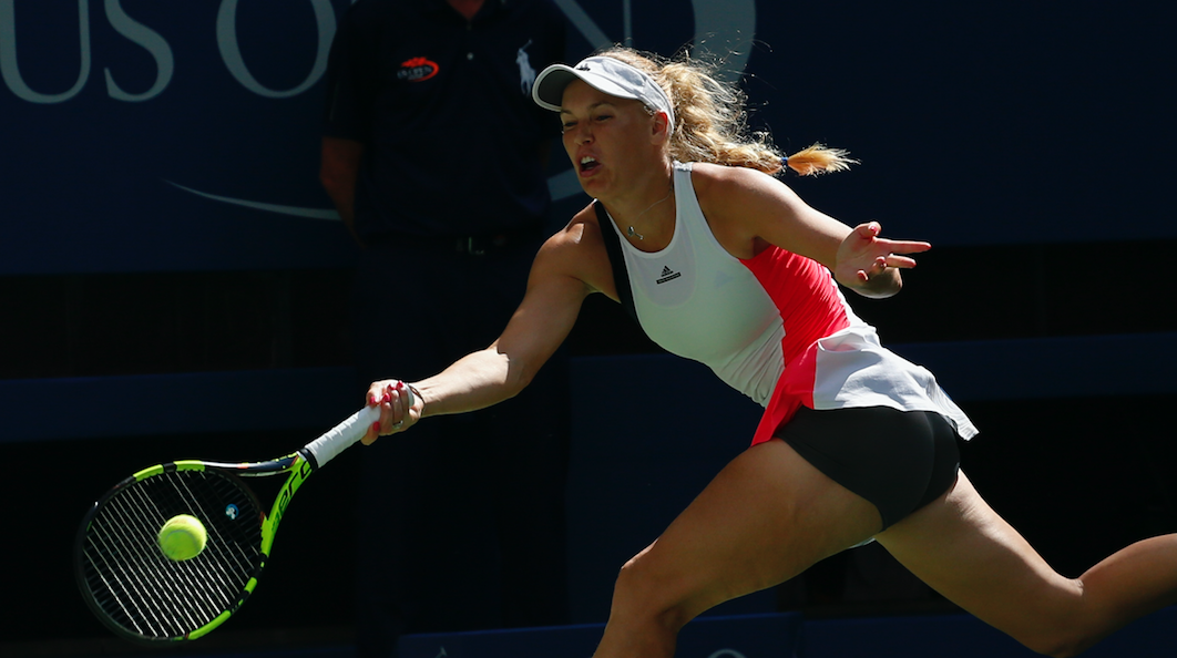Caroline Wozniacki feels right at home in NYC, at US Open