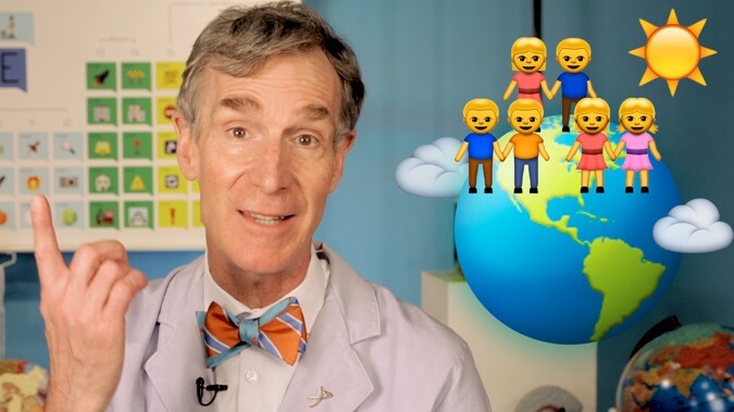 Bill Nye teaches science with emojis, and it’s delightful (UPDATE)