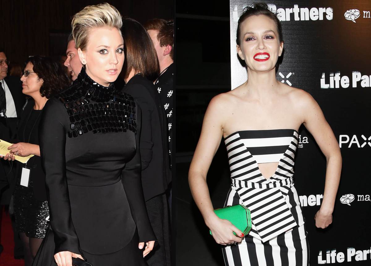Kaley Cuoco-Sweeting vs. Leighton Meester in 2015’s first Feminism-Off!