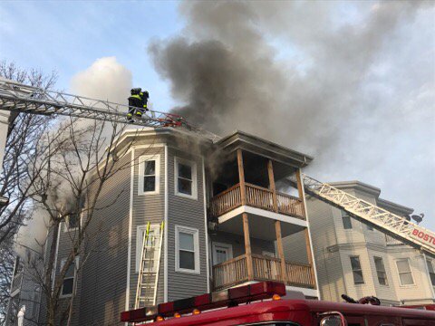 Two Dorchester house fires displace 28 residents