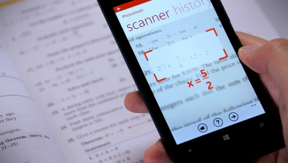Does this math app encourage cheating?