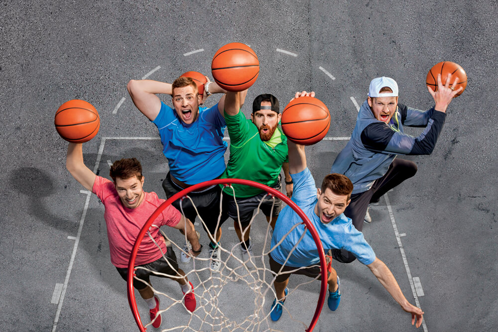 Dude Perfect bros slam-dunk their way to fame on YouTube