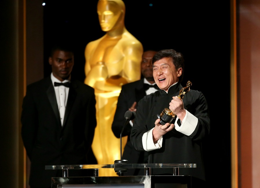 Jackie Chan has finally won an Oscar