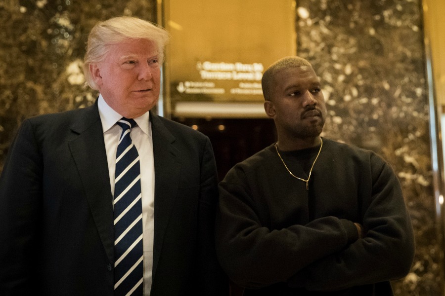 Kanye West just met with Trump