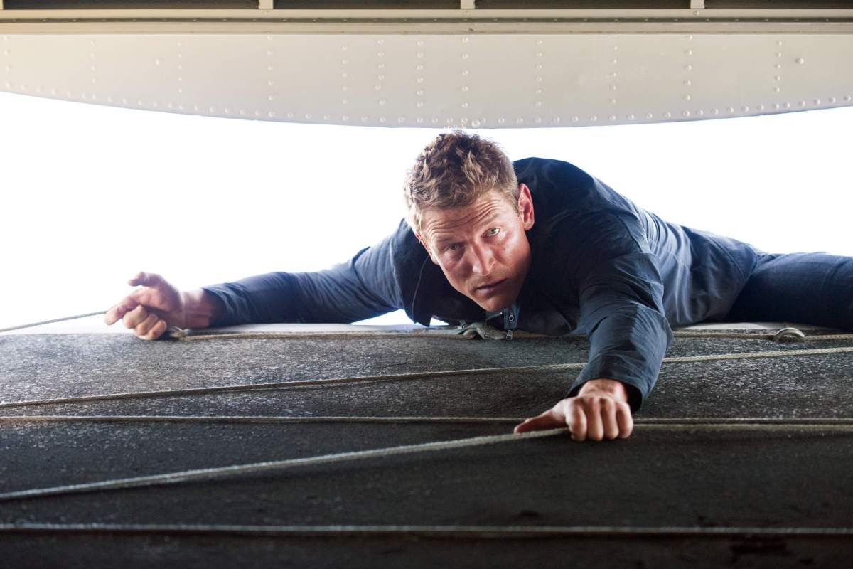 Philip Winchester is ready for action on ‘The Player’