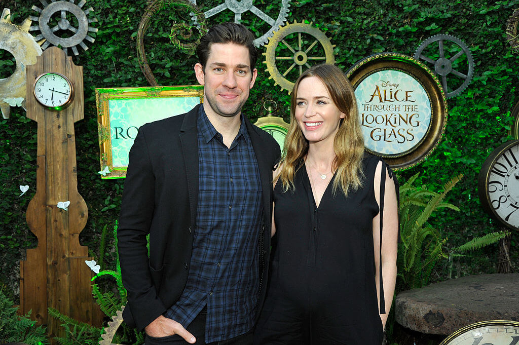 Noted beautiful people John Krasinski and Emily Blunt collaborate on likely