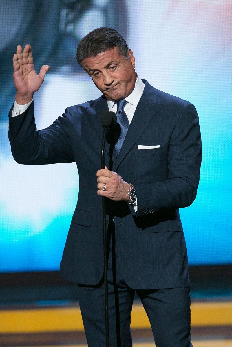 Sylvester Stallone can’t spell NAACP