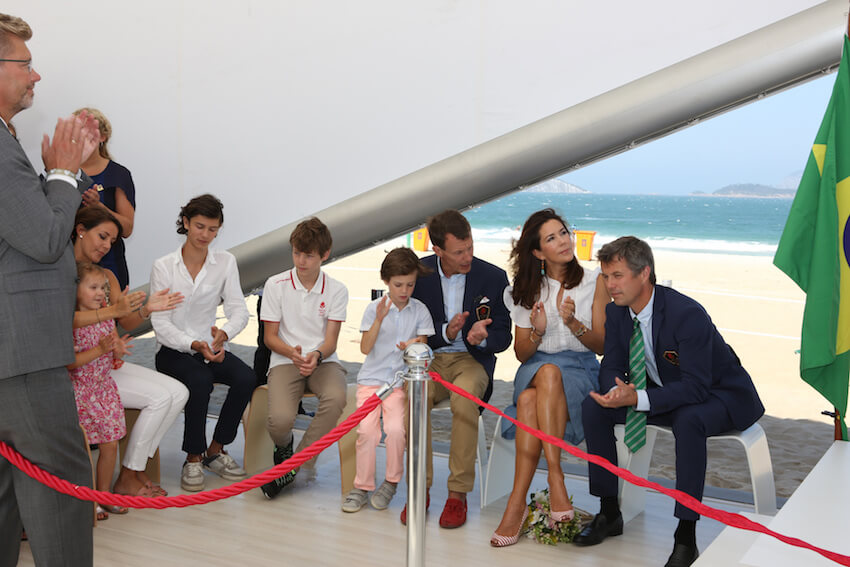Danish royal family opens Heart of Denmark pavilion ahead of 2016 Summer