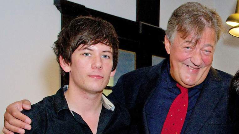 Stephen Fry ties the knot right quick