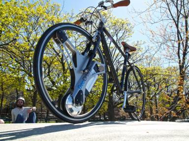 Cambridge company creates electric wheel for almost any bicycle