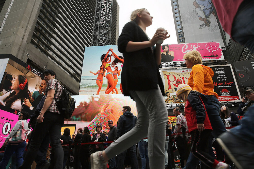 De Blasio defends Times Square task force despite questions on pedestrian