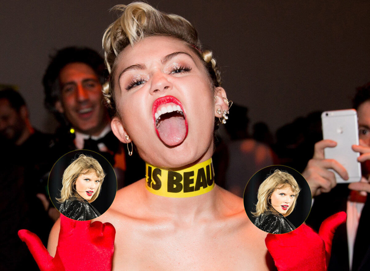 Miley Cyrus slams Taylor Swift’s violent ‘Bad Blood’ act
