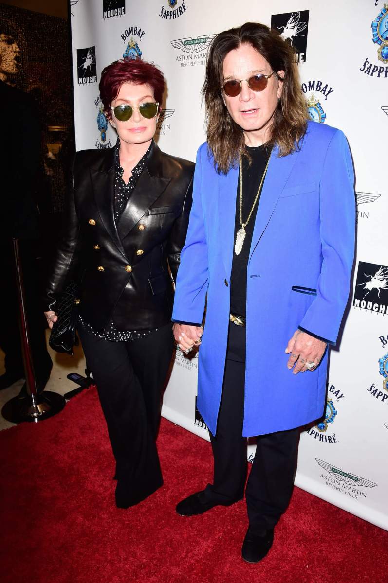 Ozzy and Sharon Osbourne on the outs