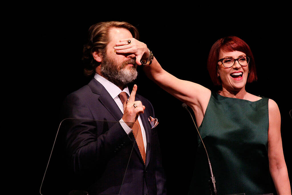 Megan Mullally, Nick Offerman to bring joint comedy show to Martha’s
