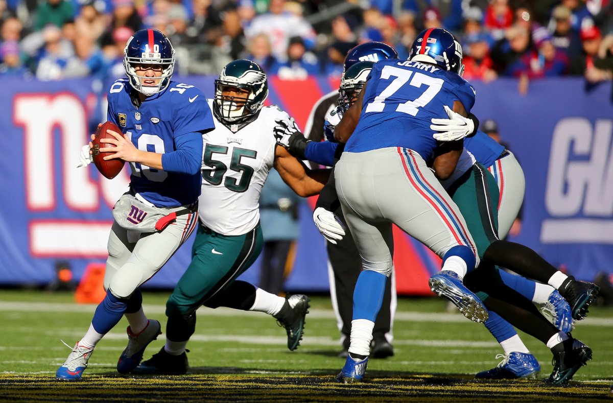 Eagles, Giants set to renew rivalry, fight for second place in NFC East