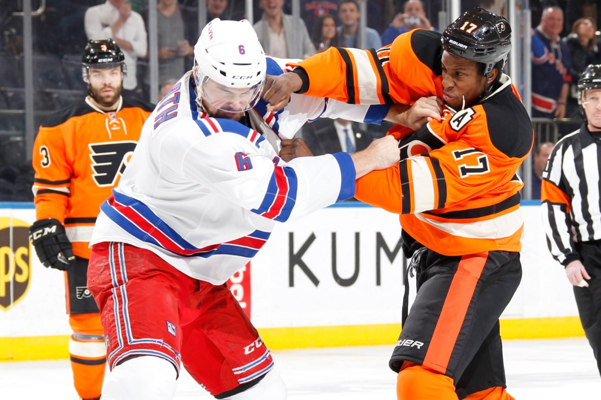 Resurgent Rangers-Flyers animosity sparks New York’s play on ice
