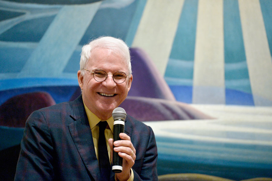 Steve Martin is at the MFA this weekend, and you should go