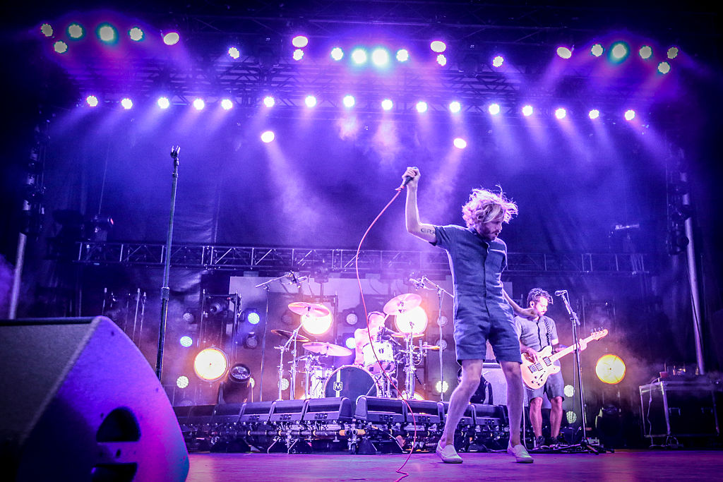 AWOLNATION’s Aaron Bruno waves his flag for music