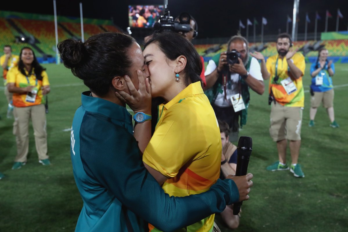 Brazilian women show Rio Olympics that ‘love wins’
