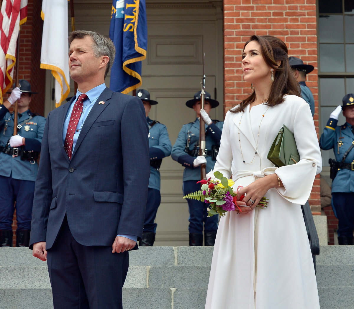 Prince and Princess of Denmark visit Boston