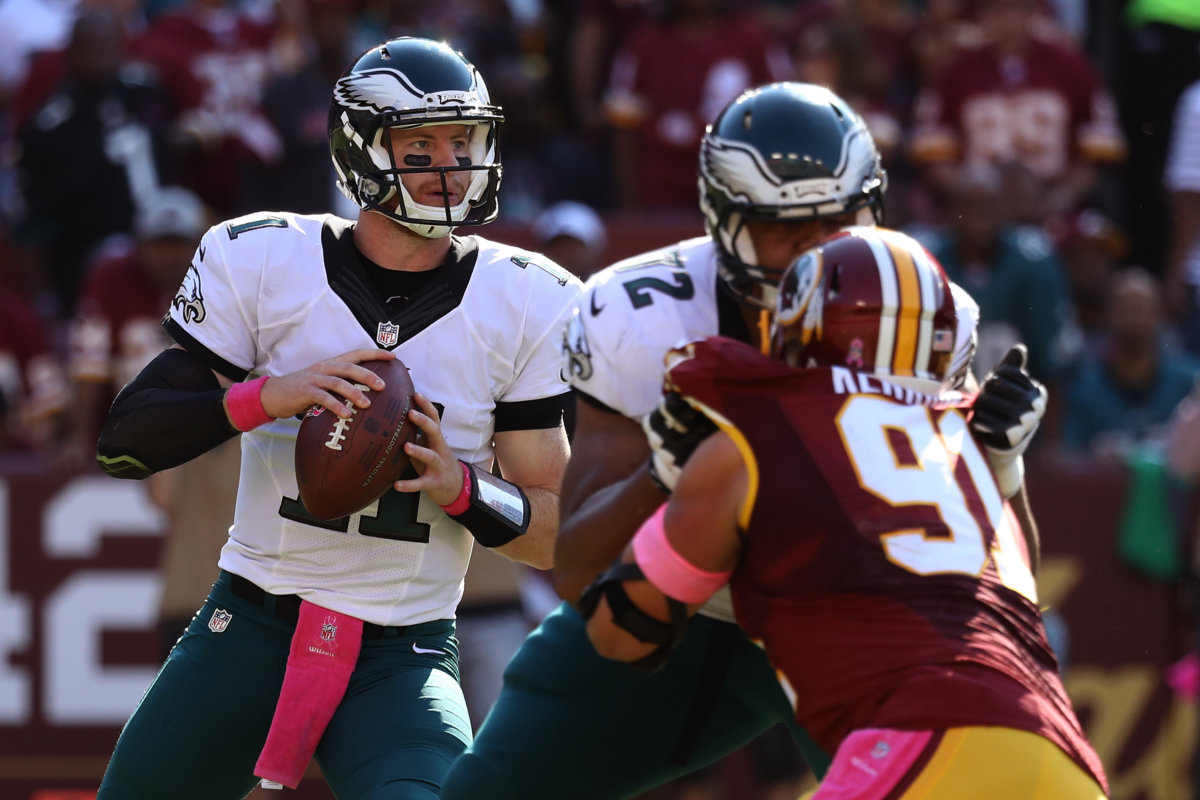 Slowing down rookie QB Carson Wentz will be key for Giants defense