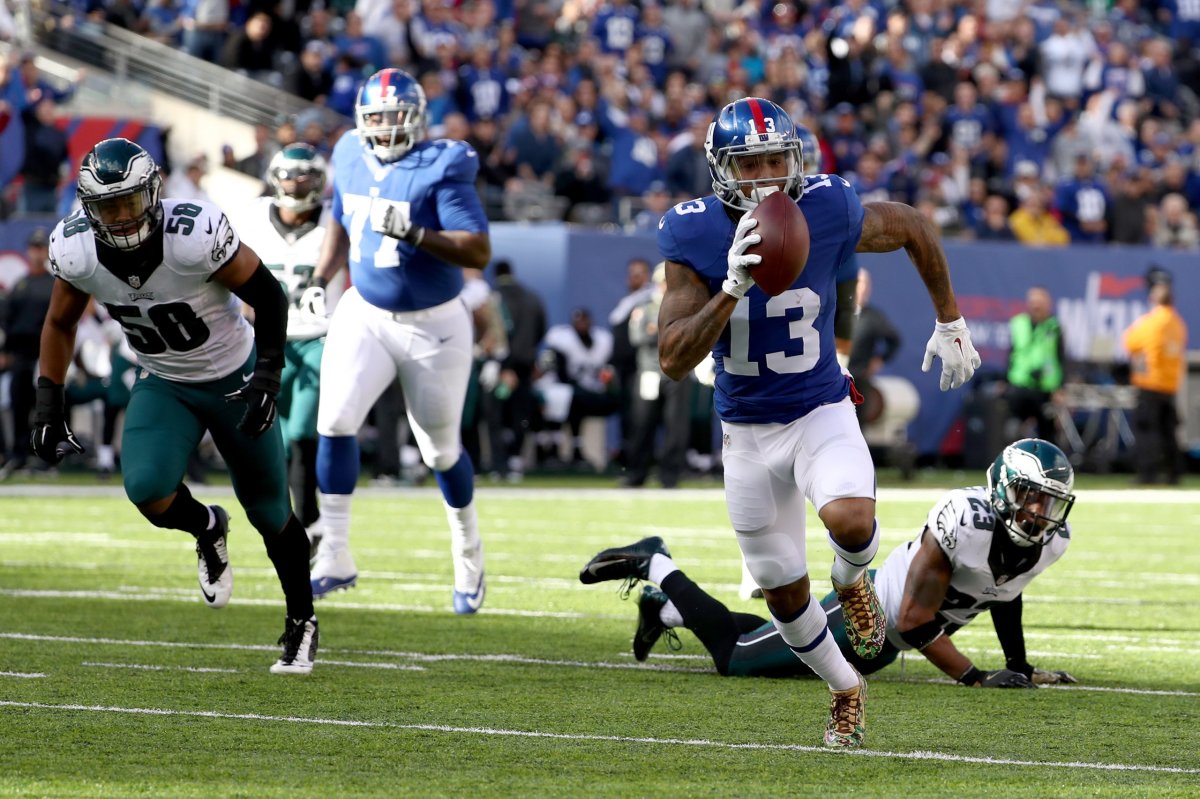 Giants’ Odell Beckham Jr. says there’s a double standard in NFL