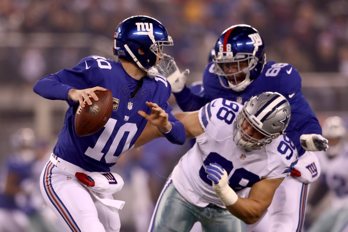 Eli Manning’s struggles haven’t stopped Giants from contending