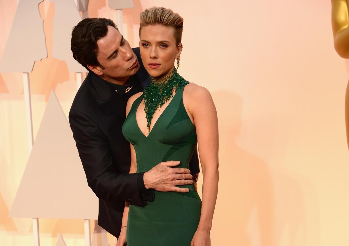 Scarlett Johansson insists creepy John Travolta isn’t actually creepy